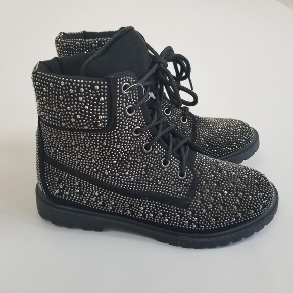 Rock & Candy Studded Lilyana Ankle Boots Women’s Size 8 - Picture 1 of 6
